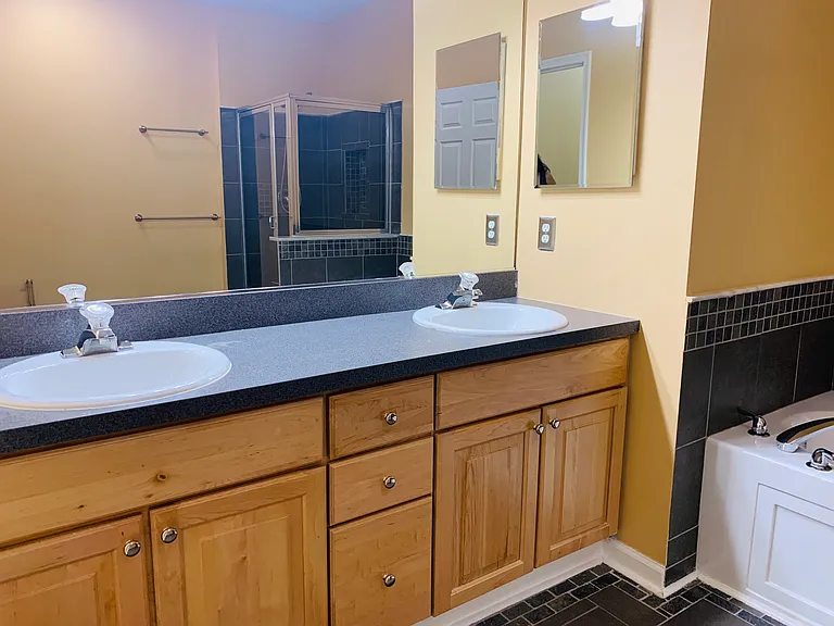 Master Bath with Double Sink