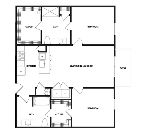 Floor plan B3