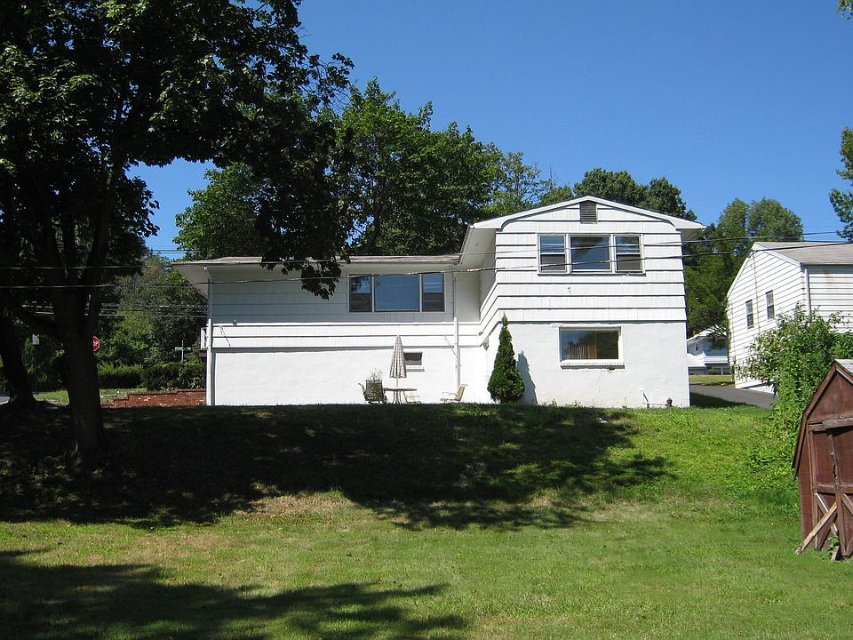 Rear of house