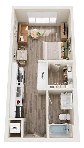 Floor plan S2 Studio