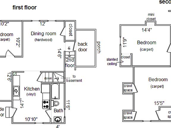 Main Floorplan For 2722 Atwood Ave.