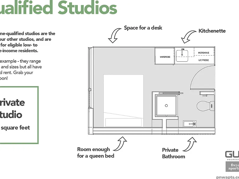 Freya Apartments - Private Studios + Social Connection — Photo 19