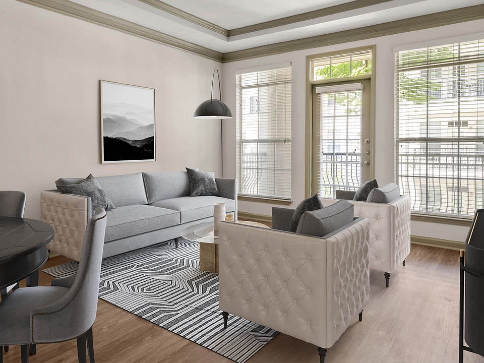Living Room with Hard Surface Flooring