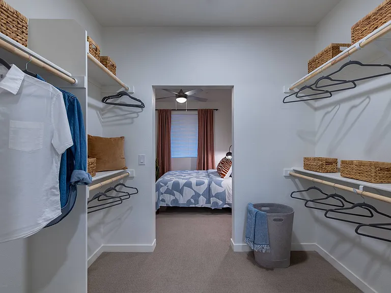 Oversized Walk-In Closets