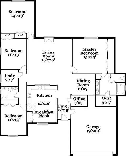 4 bed, 2.0 bath, 2040 sqft, $2,140 — Photo 2