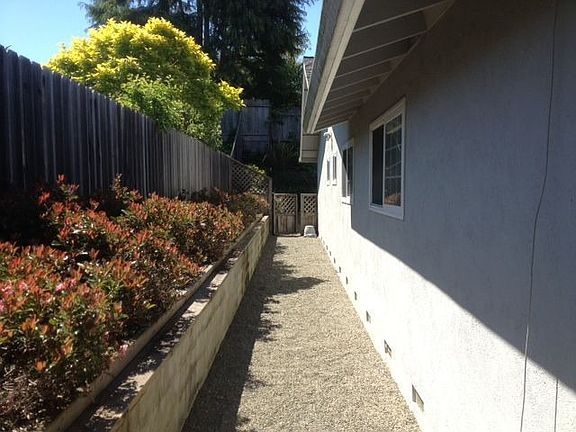 Side Fenced Dog Run