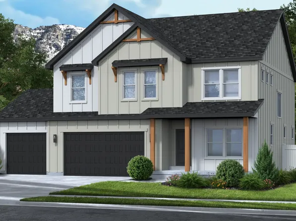 Preston Farmhouse Plan, Willow Estates