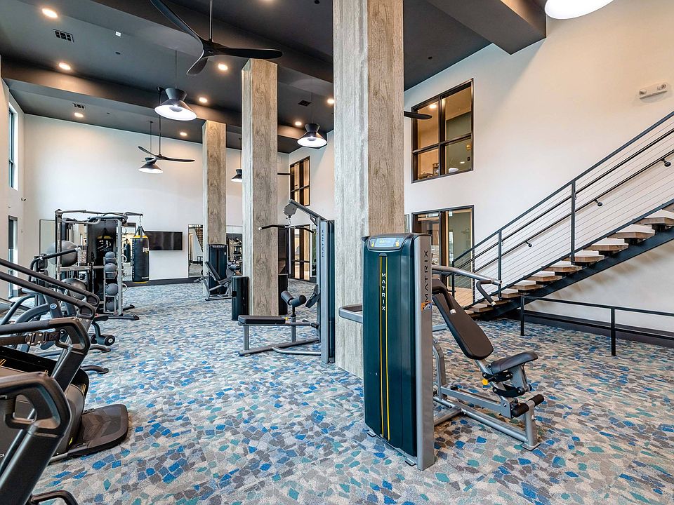 Two-Story Fitness Center with Cardio, Resistance, and Free Weights