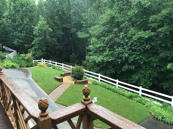 Back yard view 1