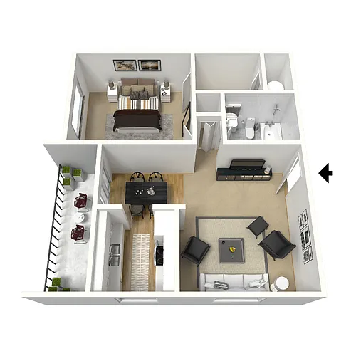 Floor plan Candlewood