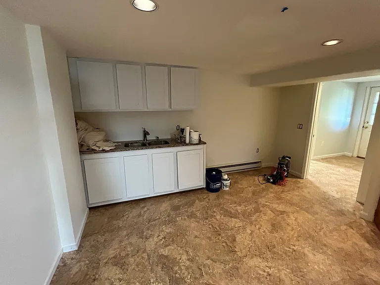 wet sink in game room