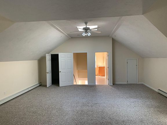 Huge master suite with it's own full bathroom and walk in closet