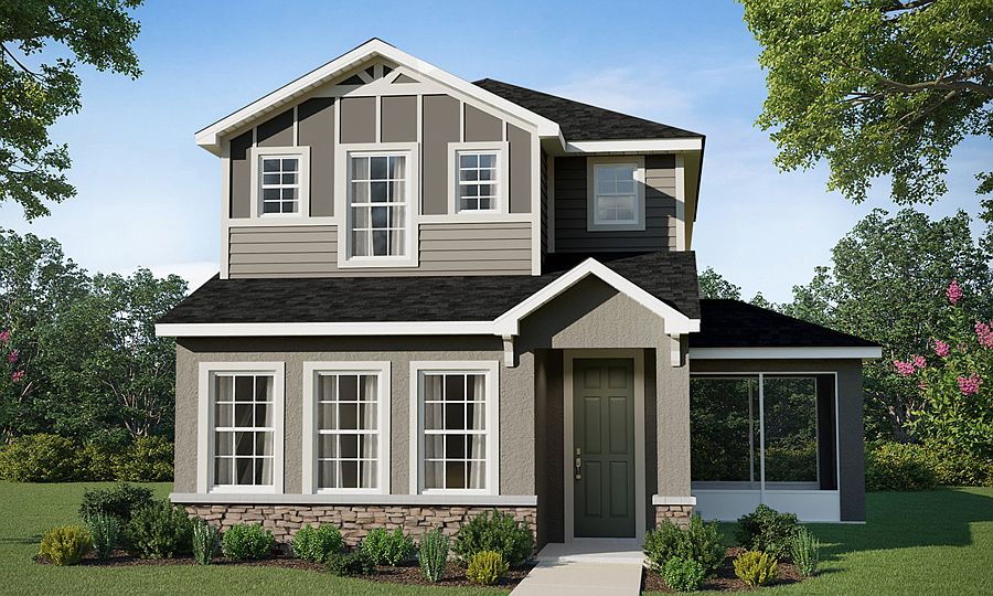 Brand-new two-story bungalow for sale in St Cloud, FL!