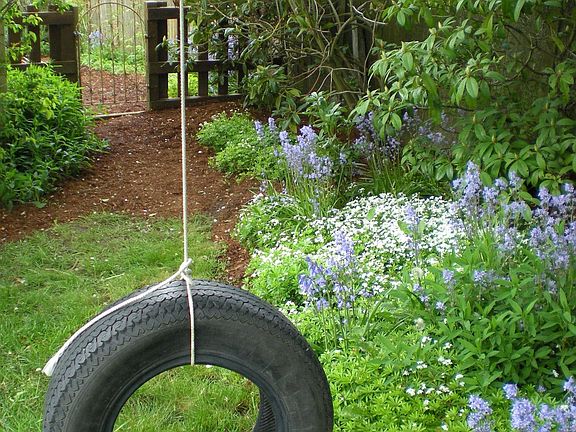Back yard swing