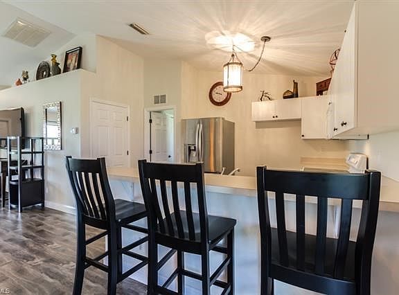42" Bar Stool Area.
