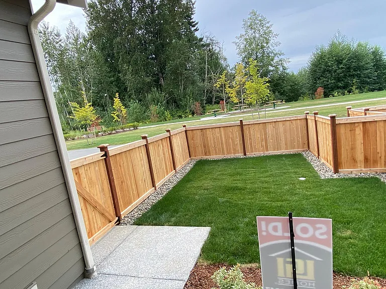 Fenced Backyard