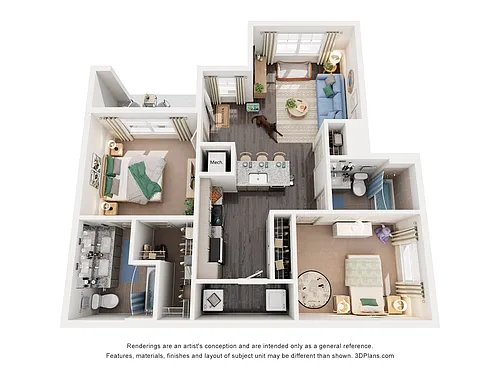 Floor plan Cornflower