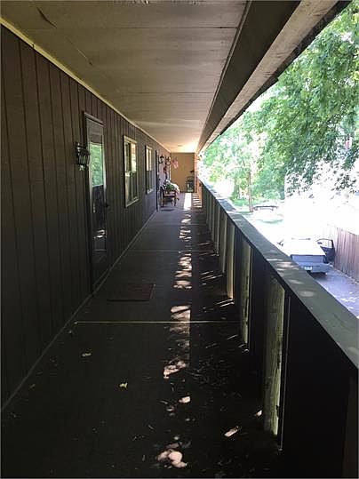 Front entry balcony