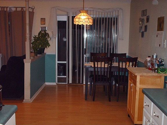 View standing in the kitchen
