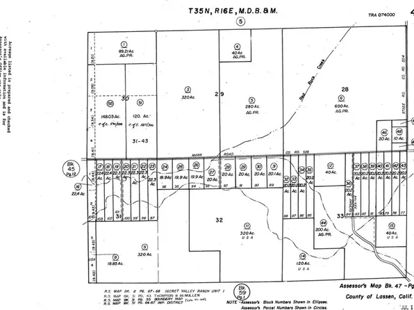 738200 Marr Rd Lot 84, Ravendale, CA 96123