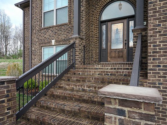 Brick staircase