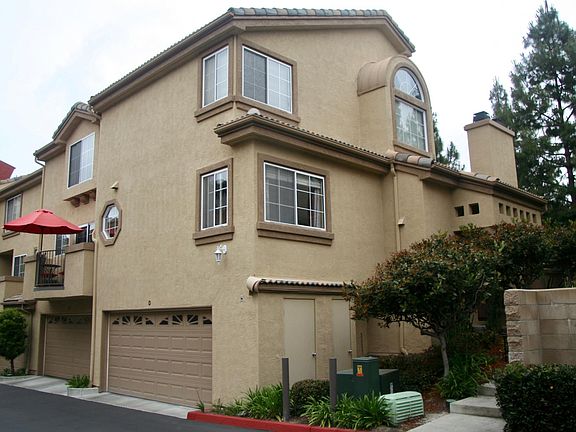 Back of unit. Full-size 2 car garage.