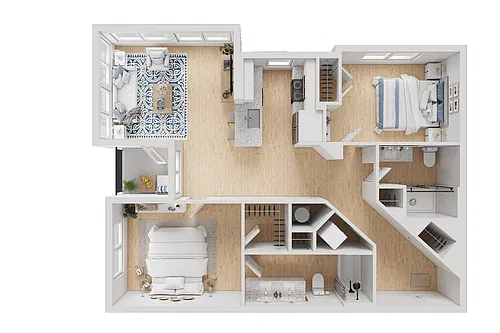 Floor plan B6