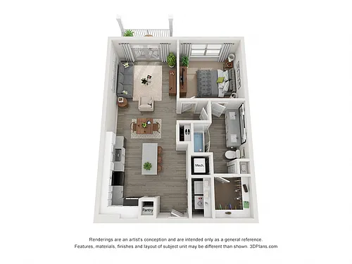 Floor plan Hall