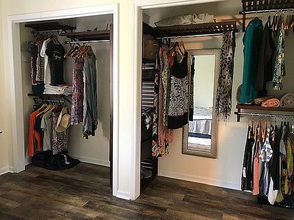 100% wood, designer closet