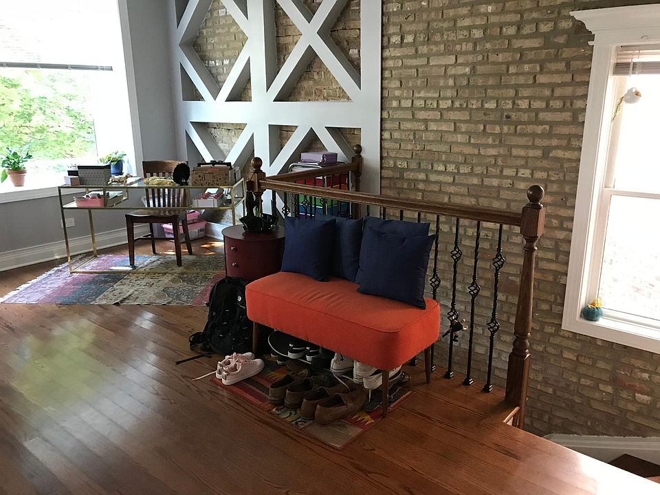 Space above stairwell.
