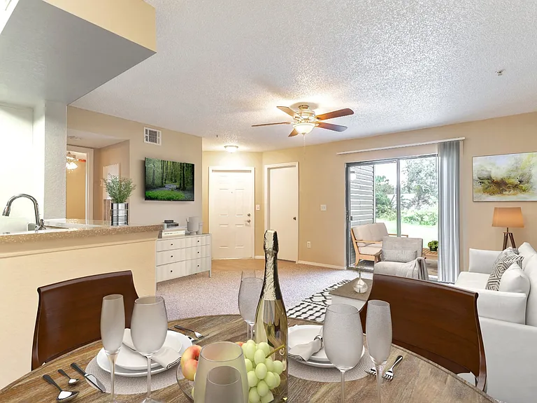 Dining and Living Room