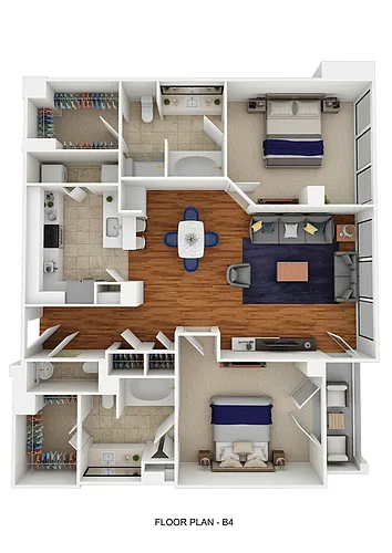 Floor plan B41