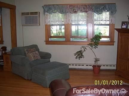 Living room view facing east