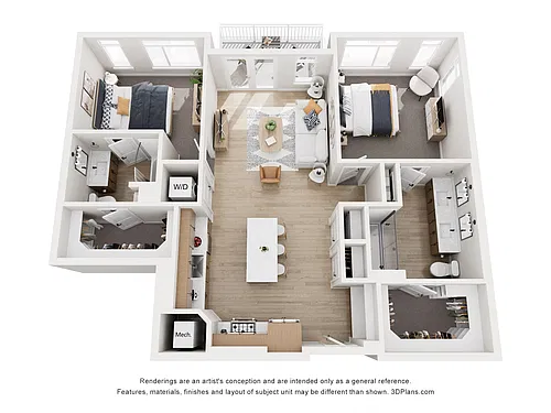 Floor plan B1