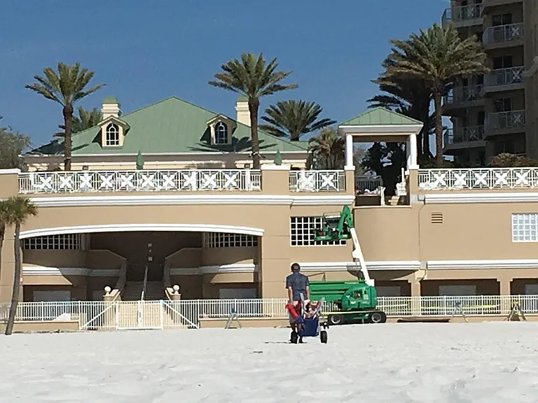 Beach enterance.