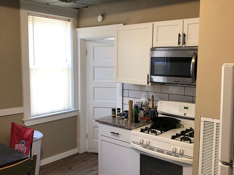 kitchen with Forrest to living room