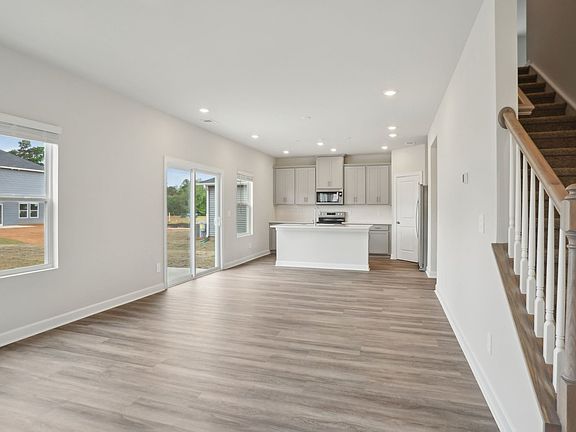 The open-concept floorplan makes hosting a breeze.