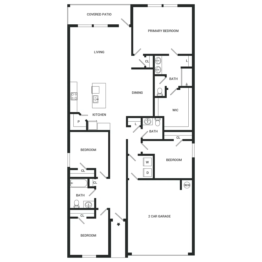 Floor plan Harris