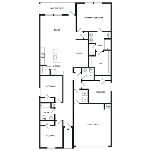Floor plan Harris