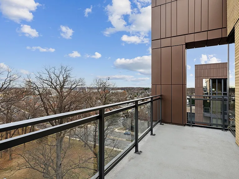 Enjoy your expansive balcony at your new home