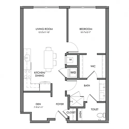 Floor plan Aspen AD2b