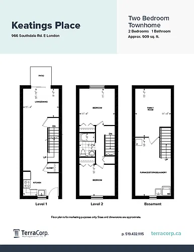 Floor plan 2 Bedroom