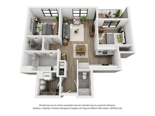 Floor plan Adams