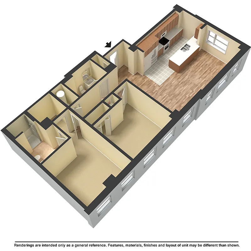 Floor plan BV Plan A