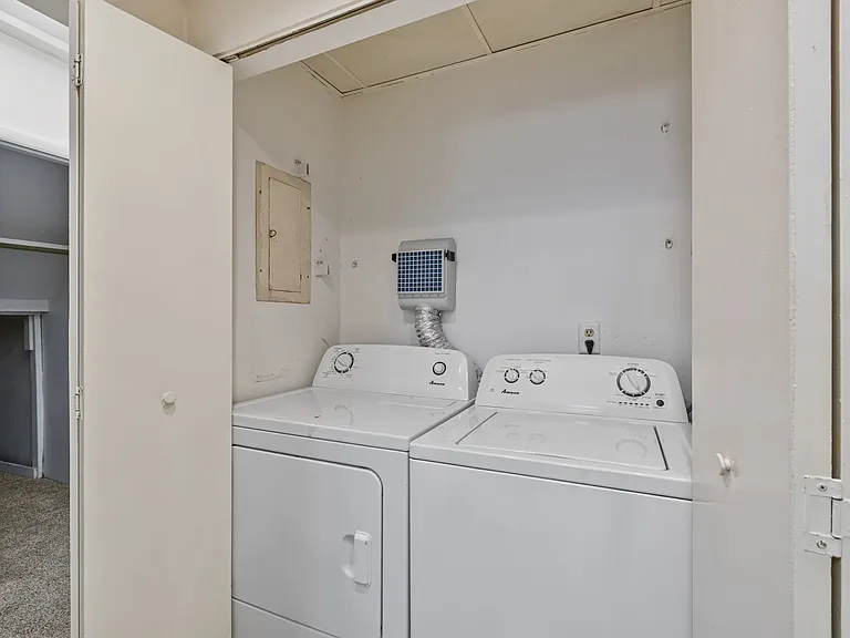 Your own in-unit personal washer and dryer
