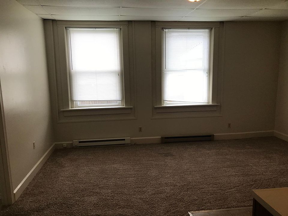 Living room standing at front door