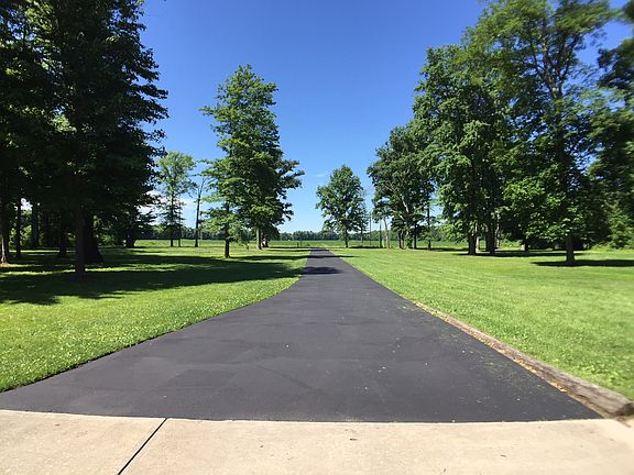 View from concrete pad