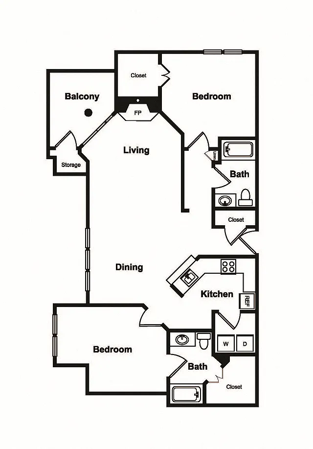 Floor plan B2