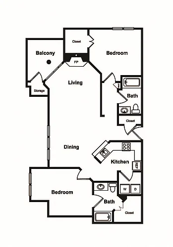 Floor plan B2