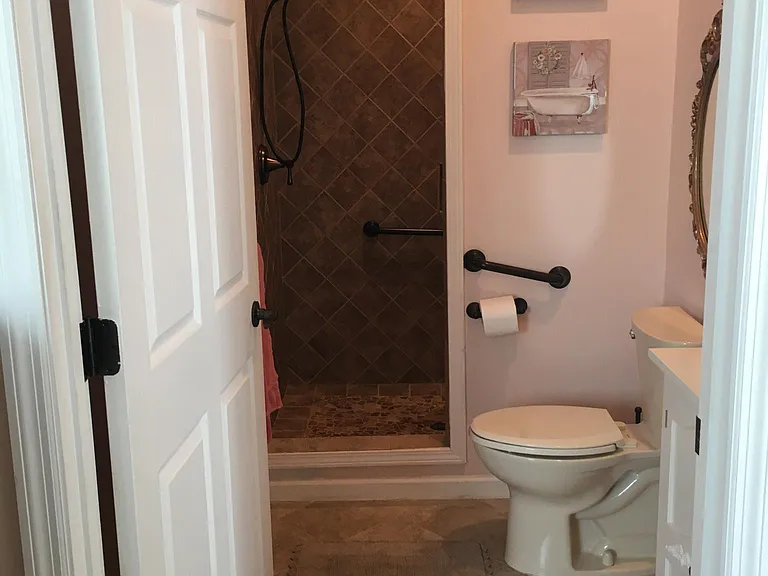 Master bath-shower & toilet